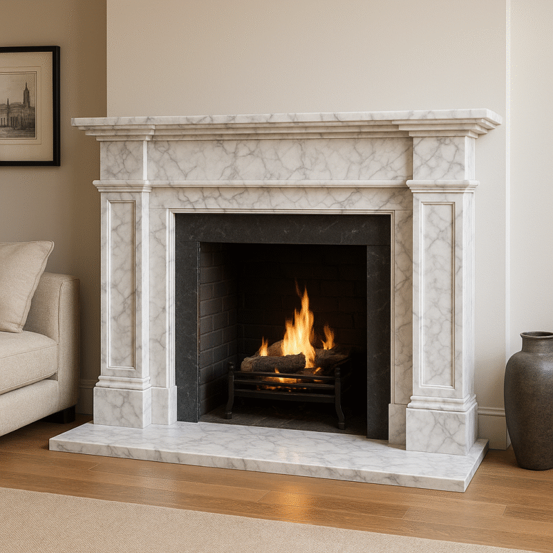 marble stone fireplaces