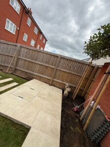 somerset garden stonework installation